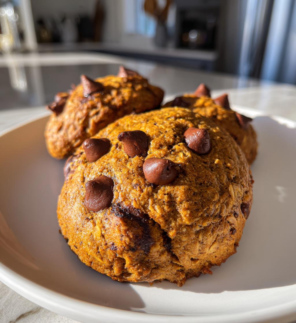 banana oatmeal high protein breakfast cookies - detail 1