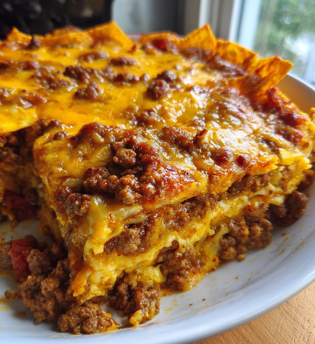 beef dorito casserole a crowd pleasing favorite