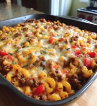 beef lombardi casserole