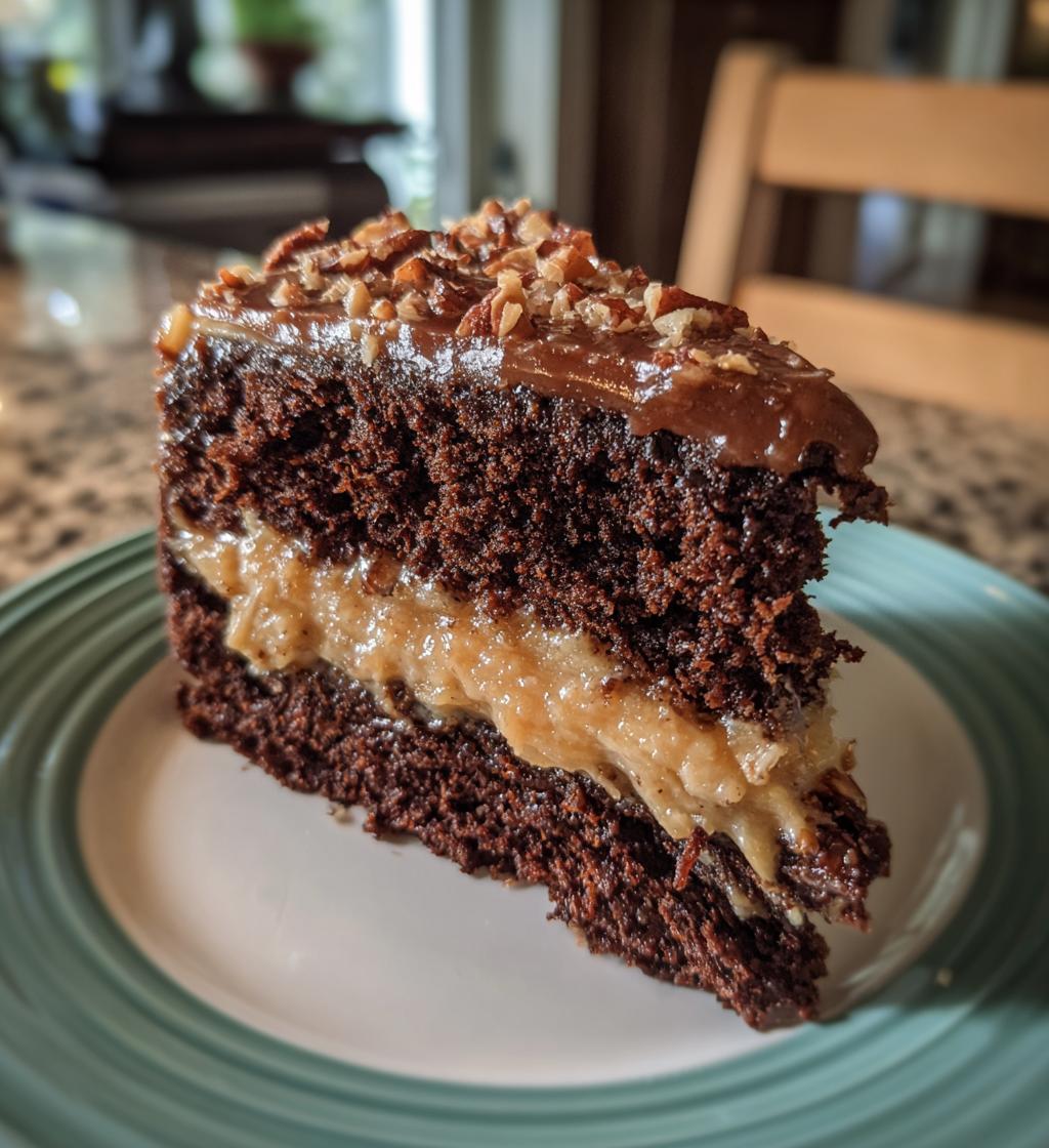 best ever german chocolate cake - detail 1