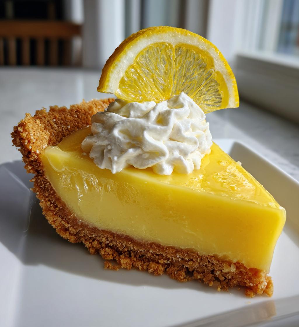 blender lemon pie