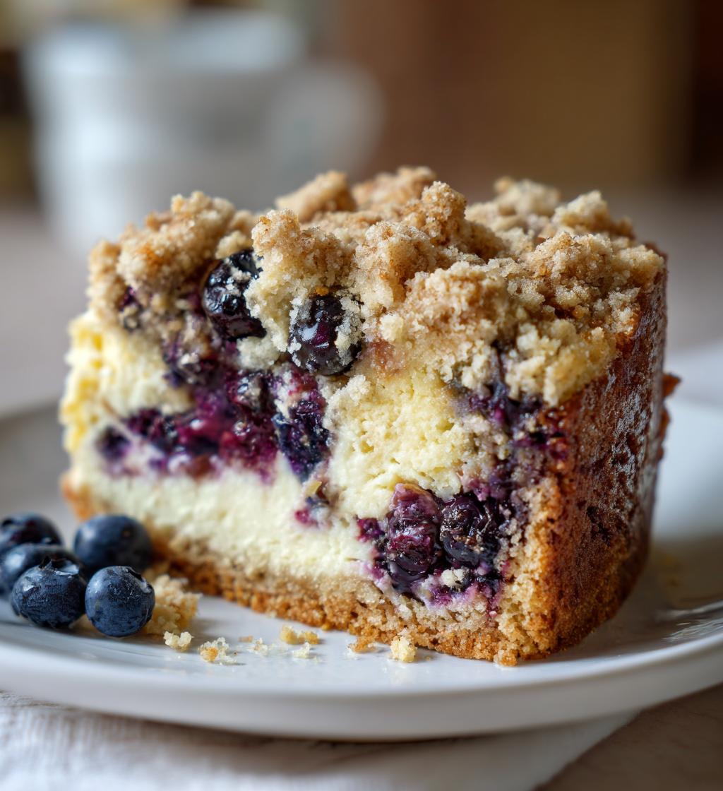 blueberry cheesecake crumb cake