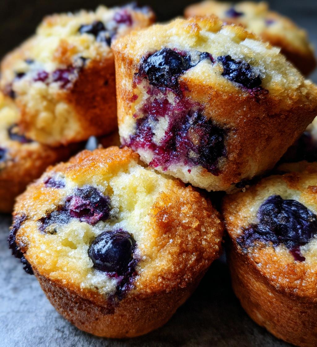 blueberry cream cheese muffins