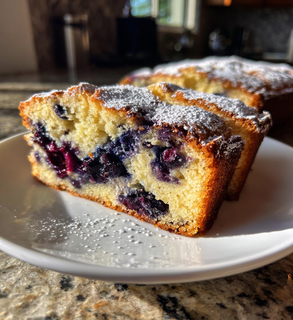 blueberry sour cream coffee cake