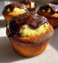 boston cream pie cupcakes