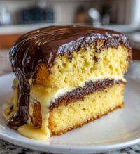 boston cream poke cake 2