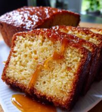 brown sugar caramel pound cake 2