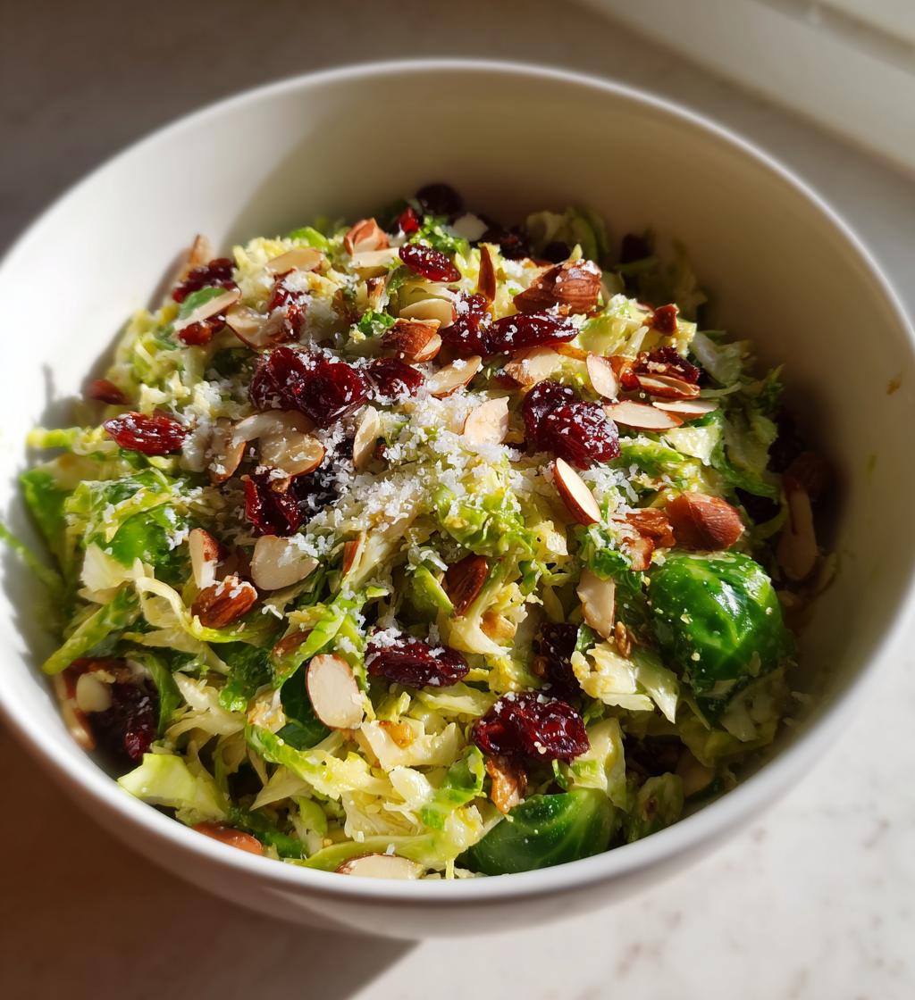 brussel sprout salad thanksgiving