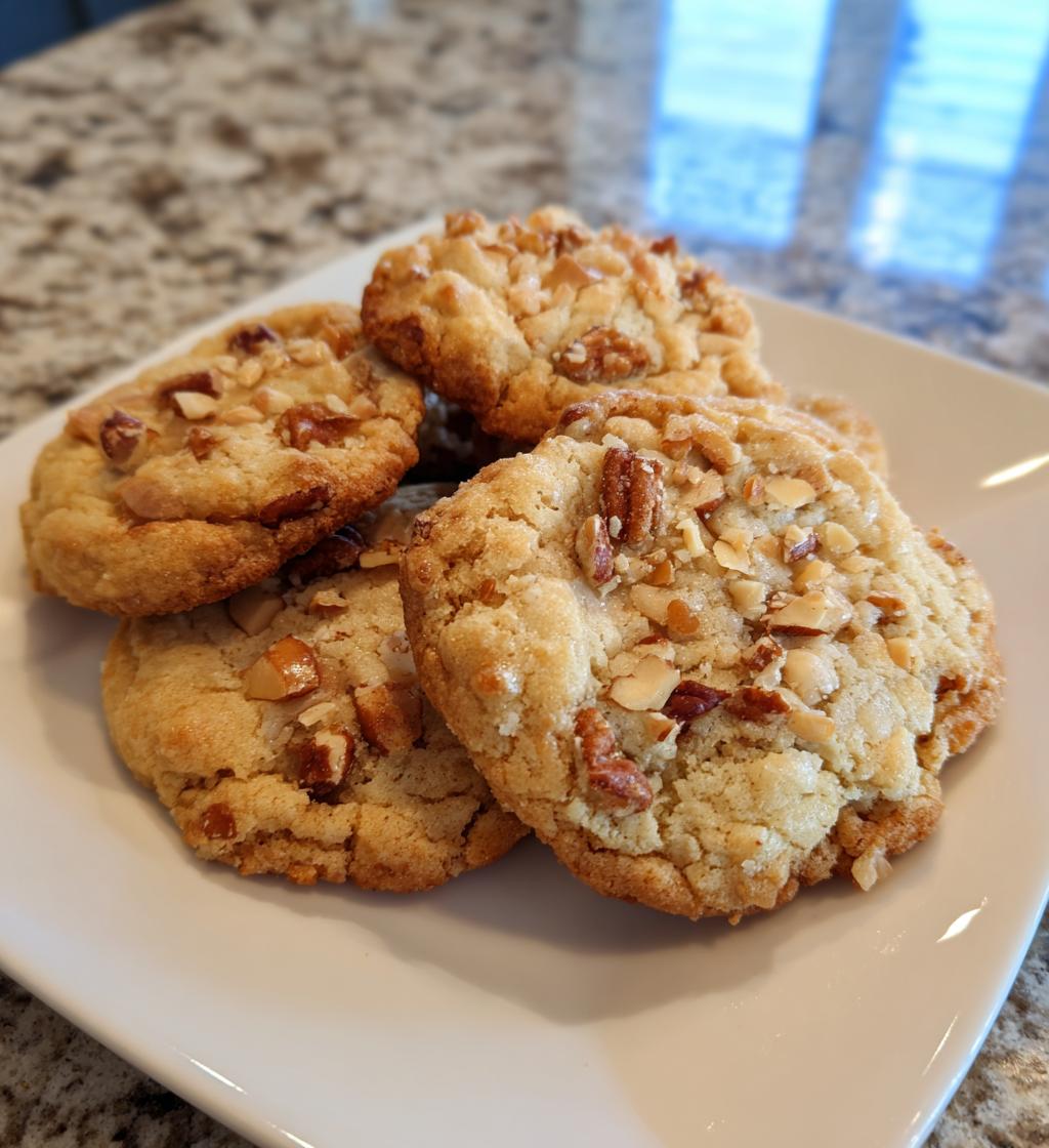 butter pecan cookies - detail 1