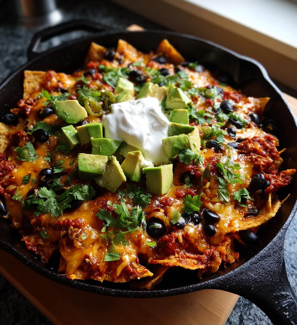 campfire nachos - detail 1