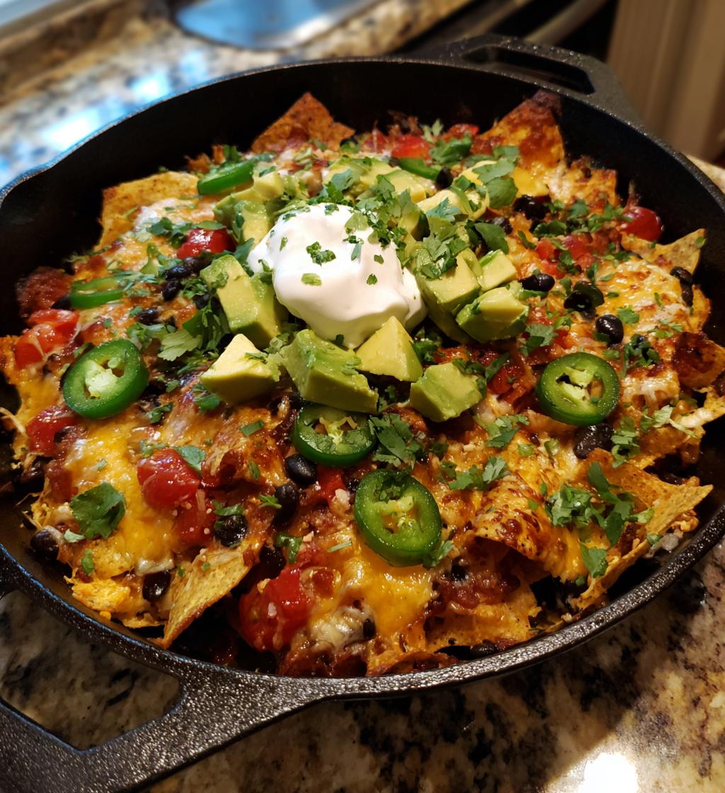 campfire nachos
