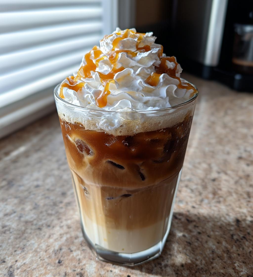 caramel hazelnut iced coffee a refreshing and nutty delight