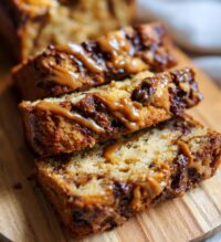 caramel macchiato banana bread
