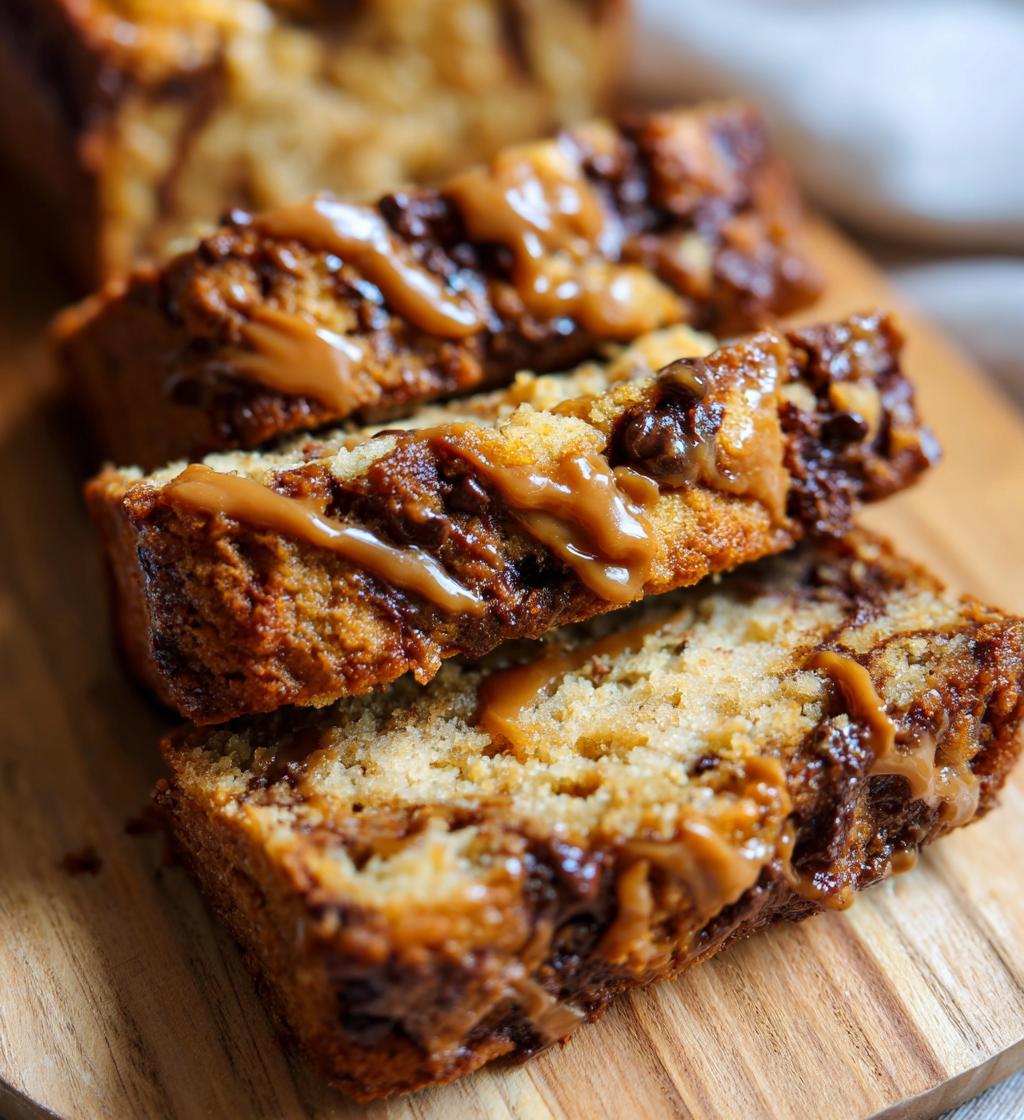 caramel macchiato banana bread
