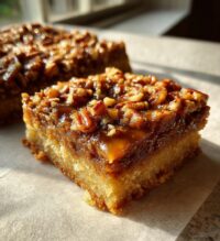 caramel pecan dream bars