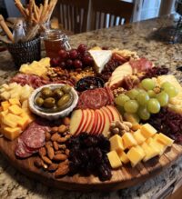 charcuterie board for thanksgiving