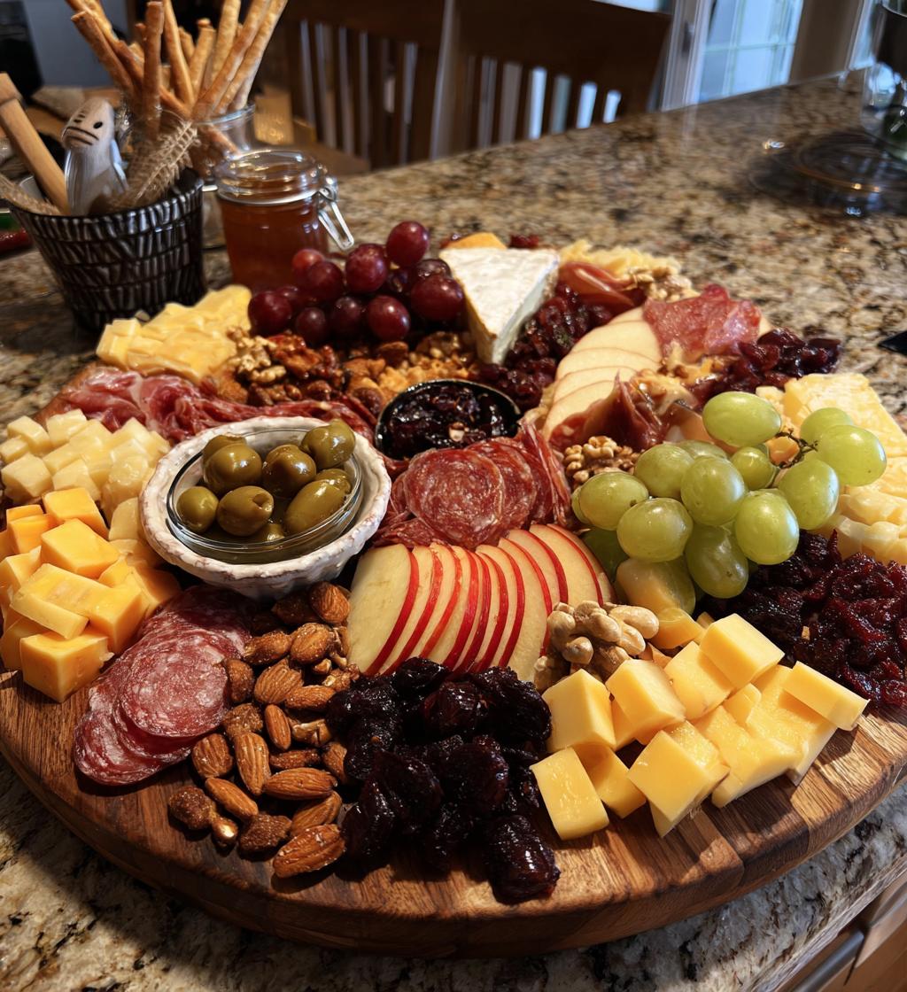 charcuterie board for thanksgiving