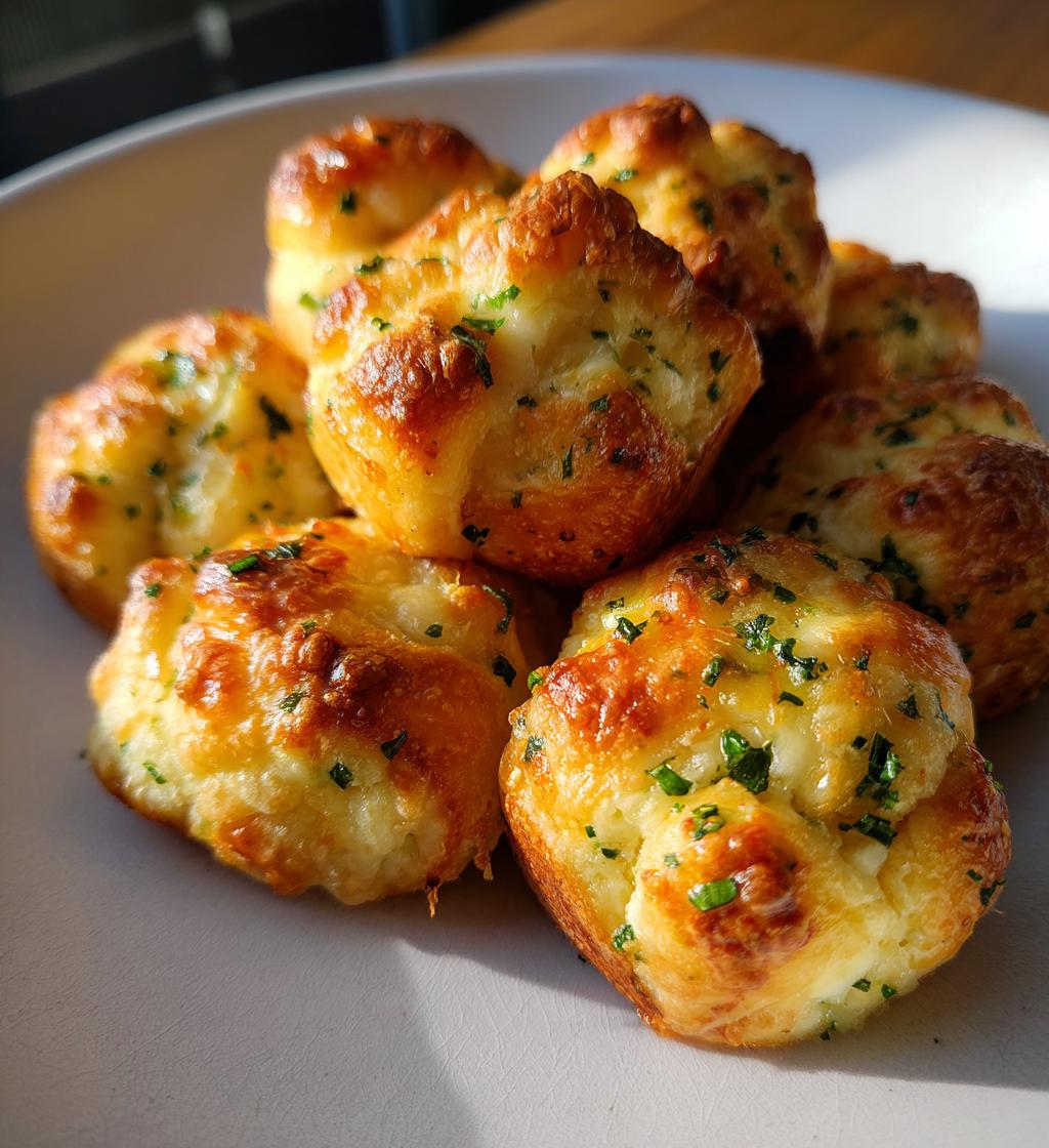 cheese filled garlic knots