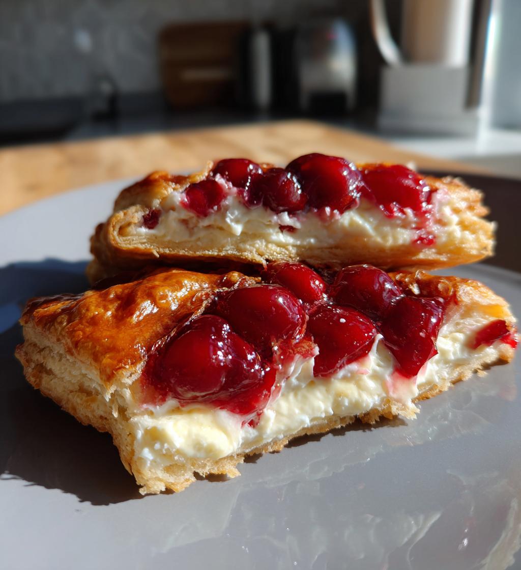 cherry cheese danish