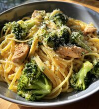 chicken and broccoli pasta