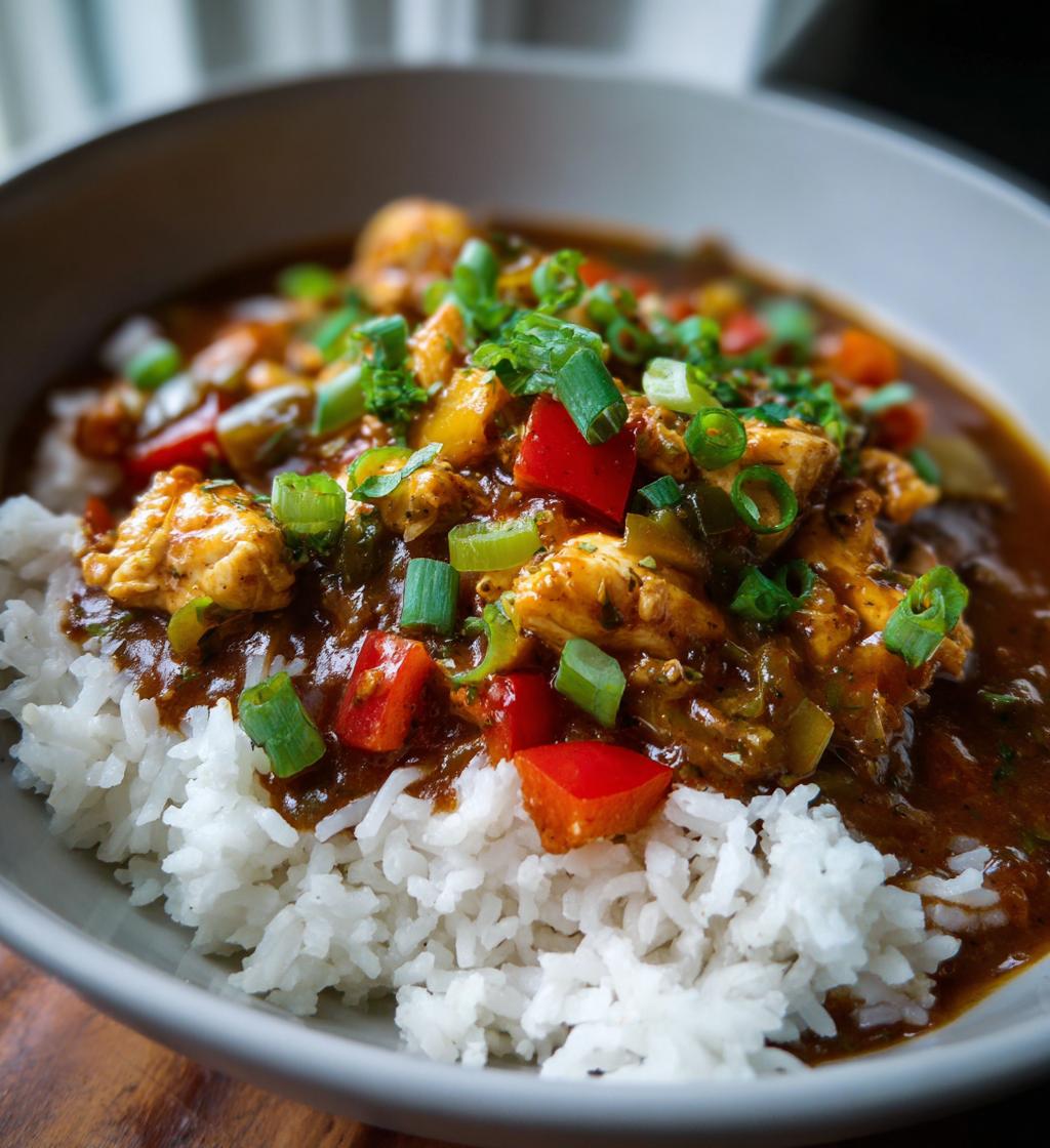 chicken etouffee recipe - detail 1