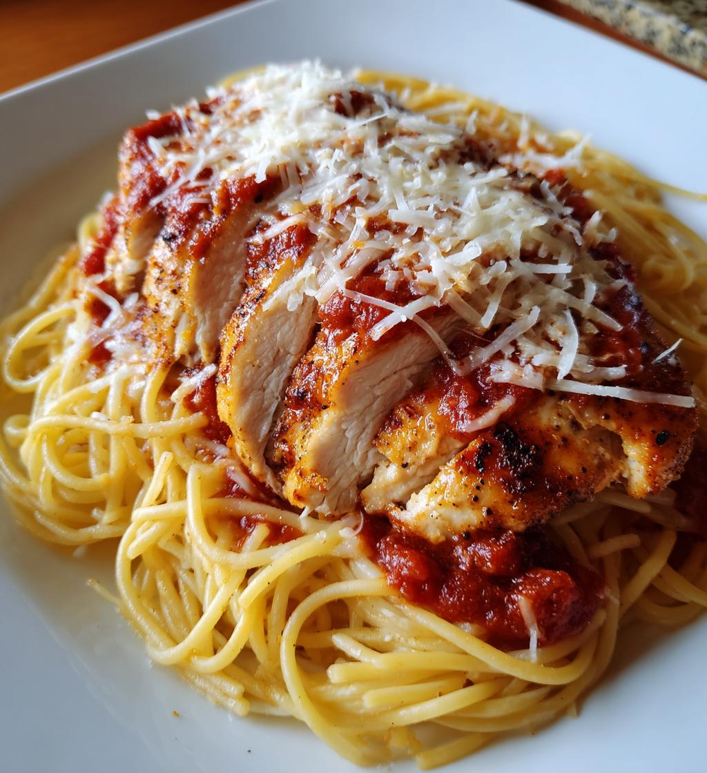 chicken parmesan pasta