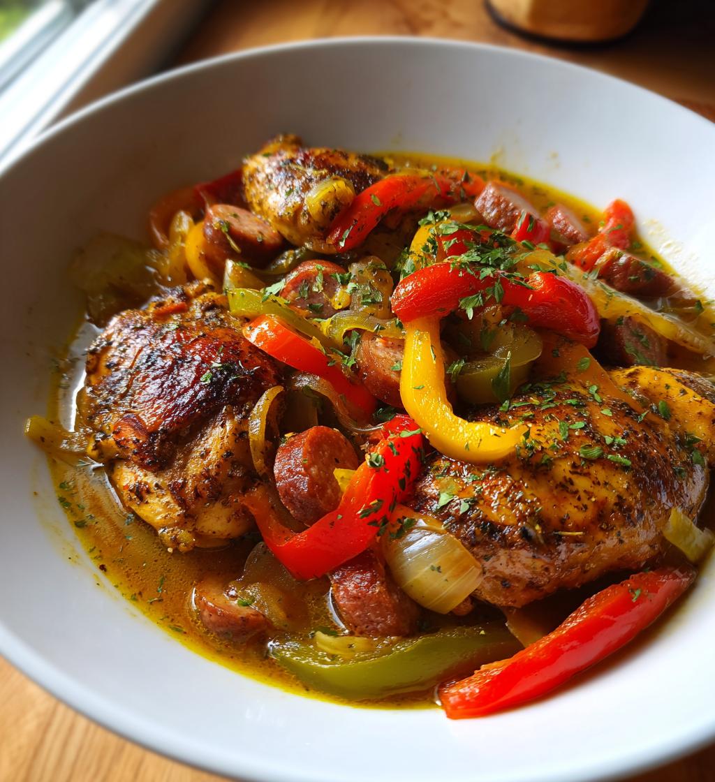 chicken scarpariello recipe