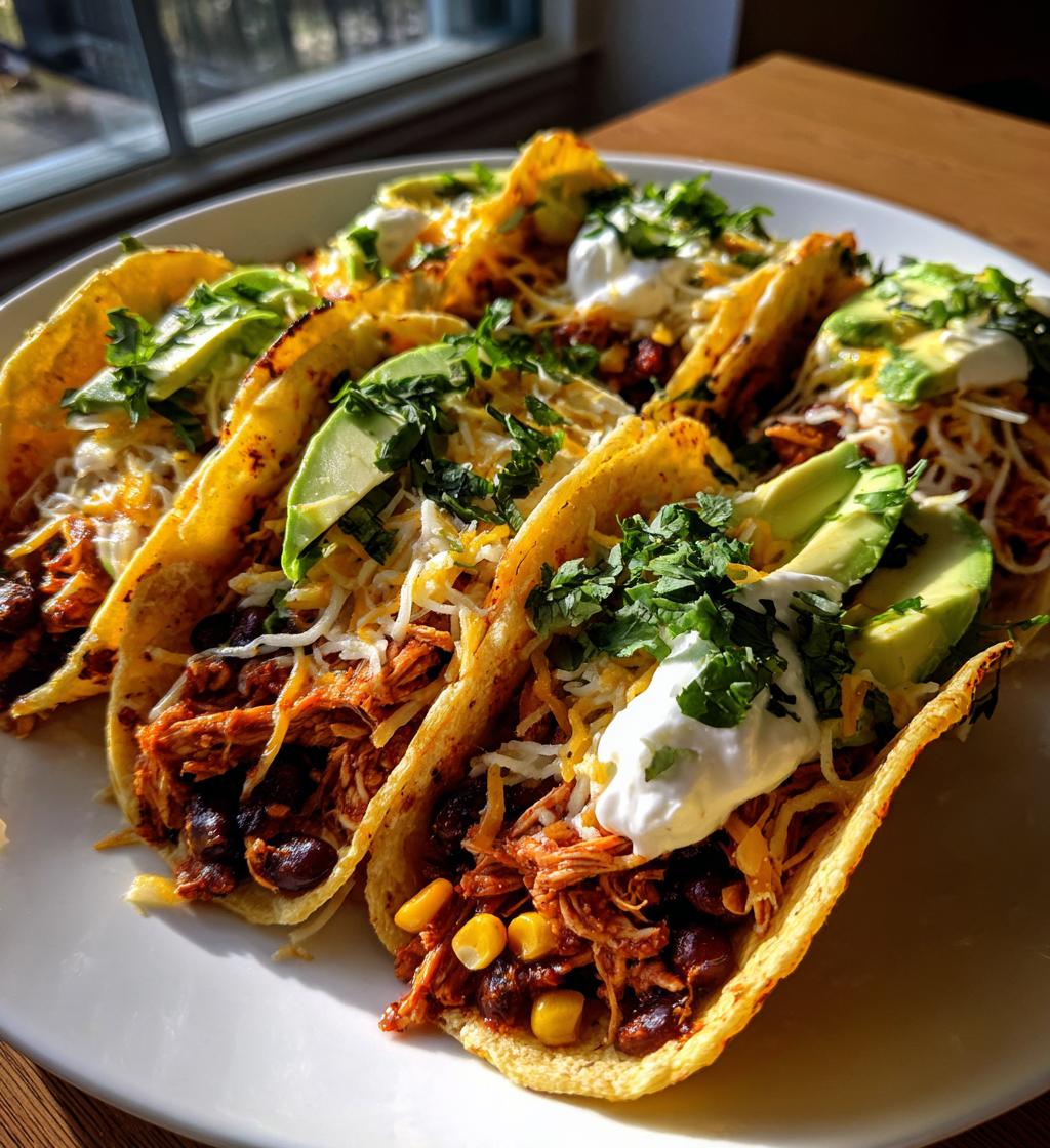 chicken tacos crockpot
