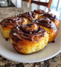 chocolate cinnamon rolls