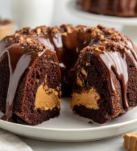 chocolate peanut butter bundt cake