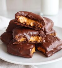 chocolate peanut butter ritz cookies