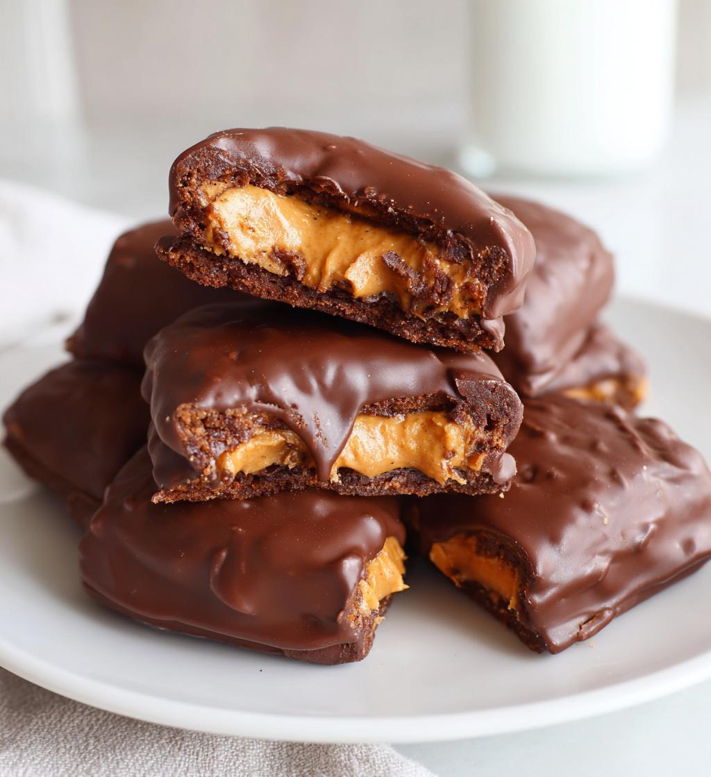 chocolate peanut butter ritz cookies