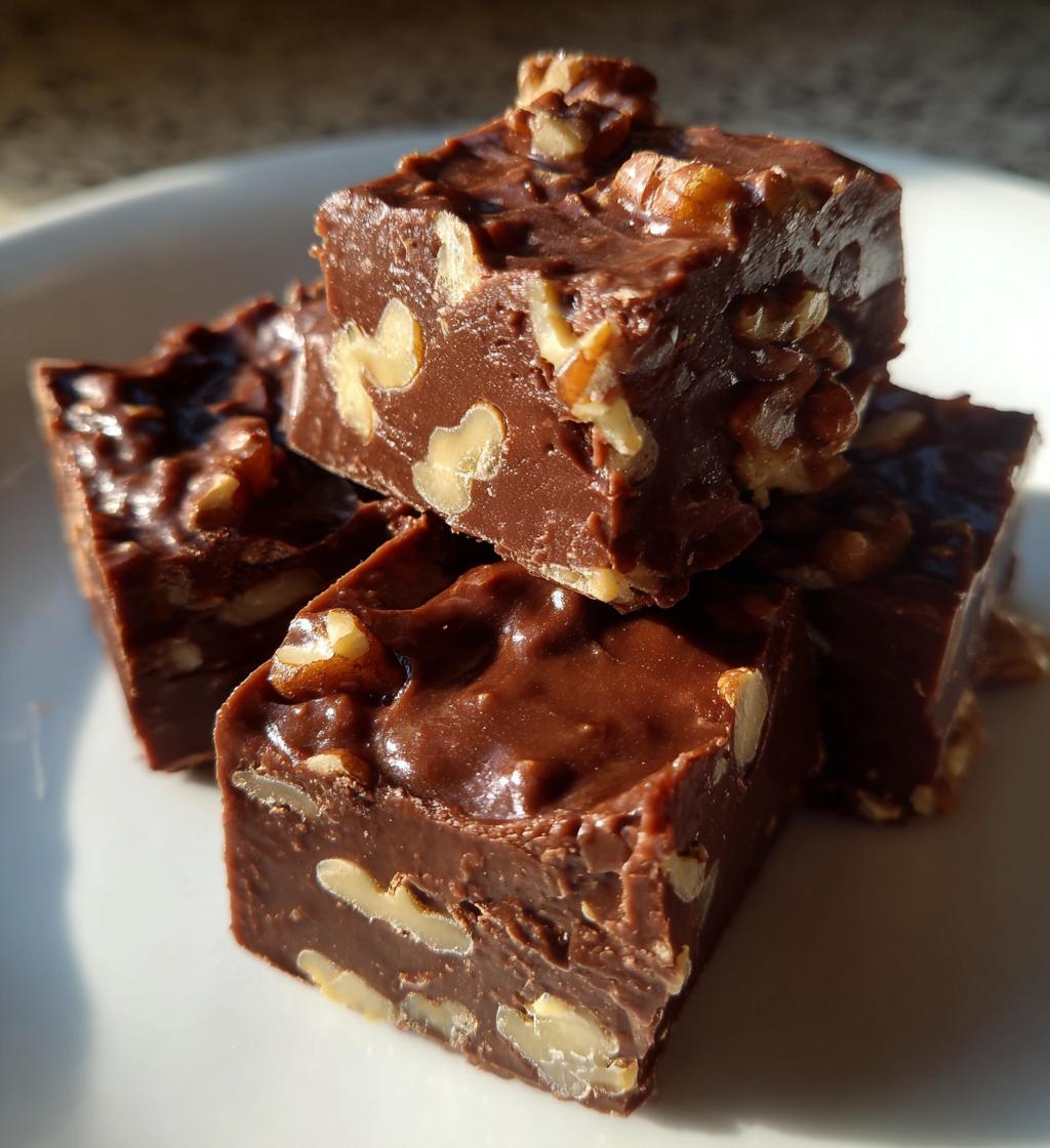 chocolate walnut fudge