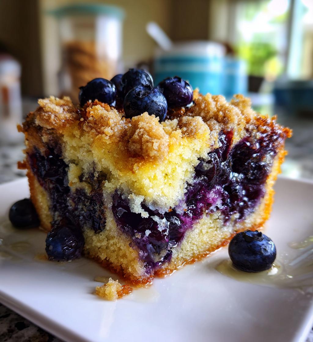 classic blueberry buckle recipe