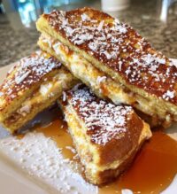 coconut stuffed french toast