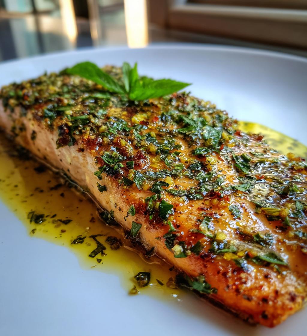 cooked salmon - detail 1