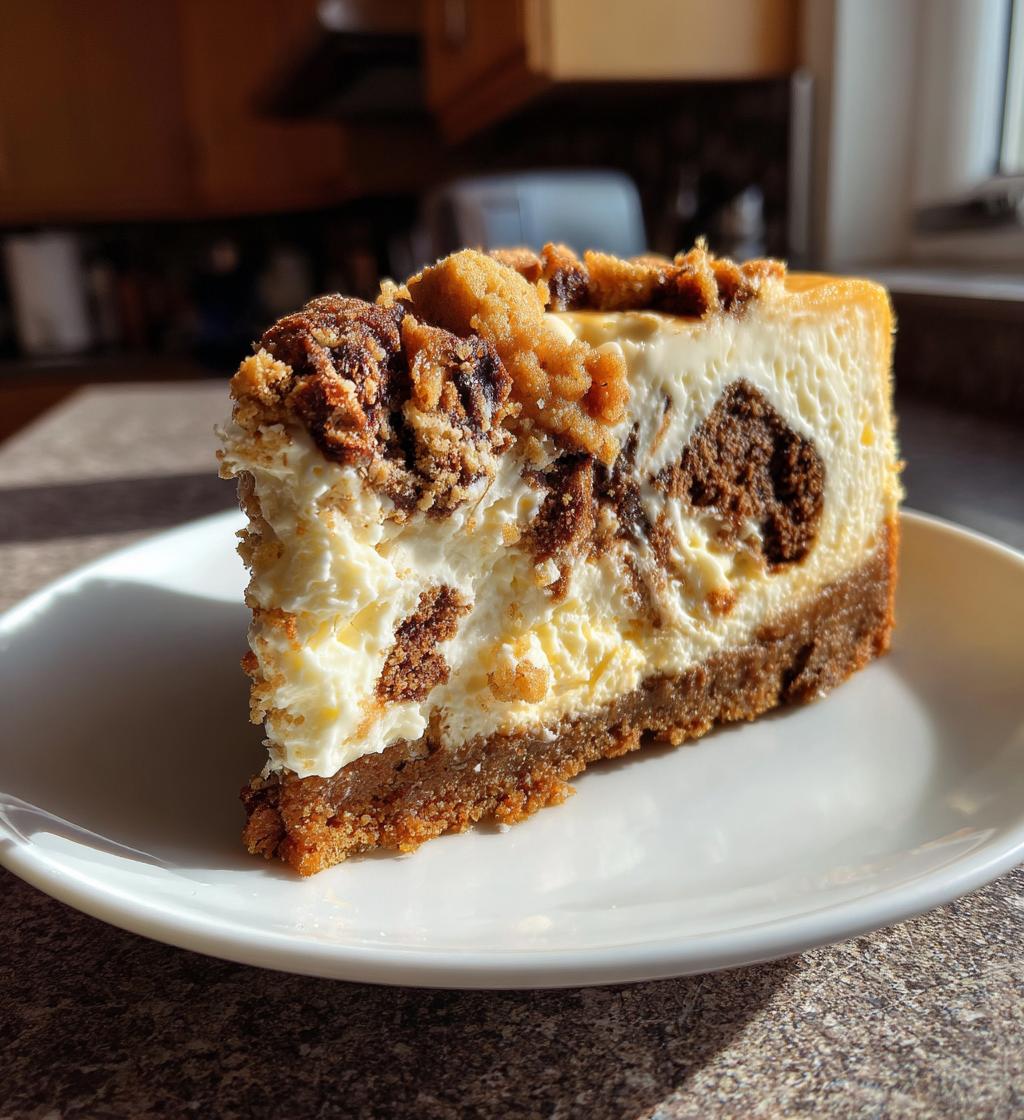 cookie dough cheesecake - detail 1