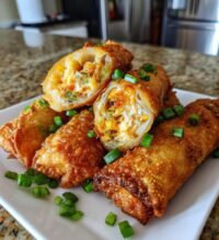 crab cake egg rolls