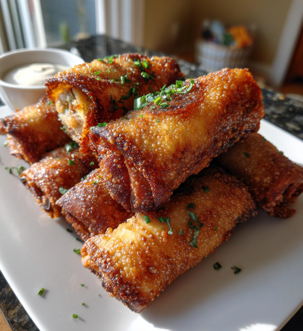 crab cake egg rolls recipe
