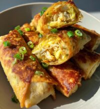 crab rangoon egg rolls
