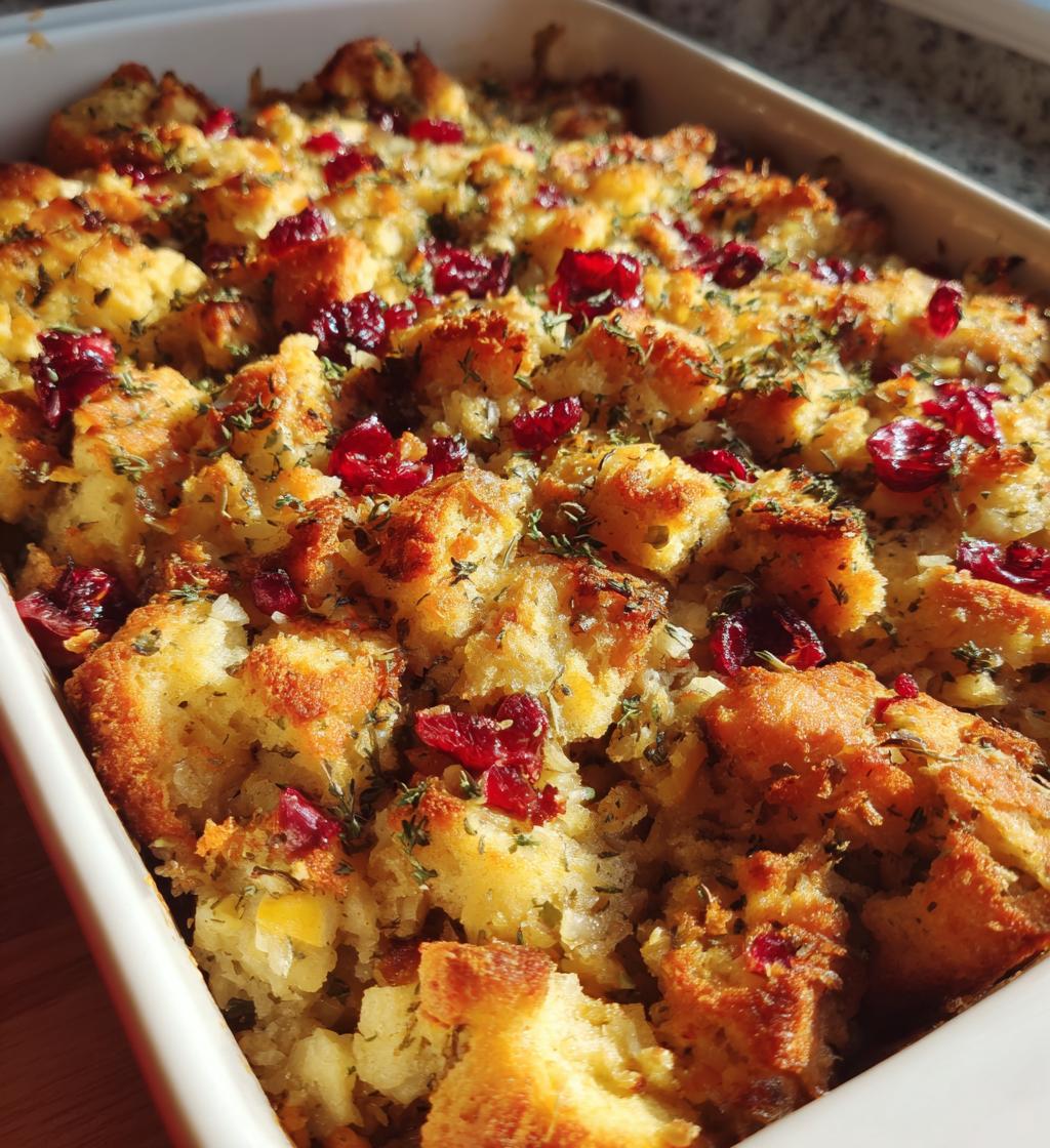 cranberry apple stuffing