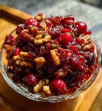 cranberry chutney recipe thanksgiving