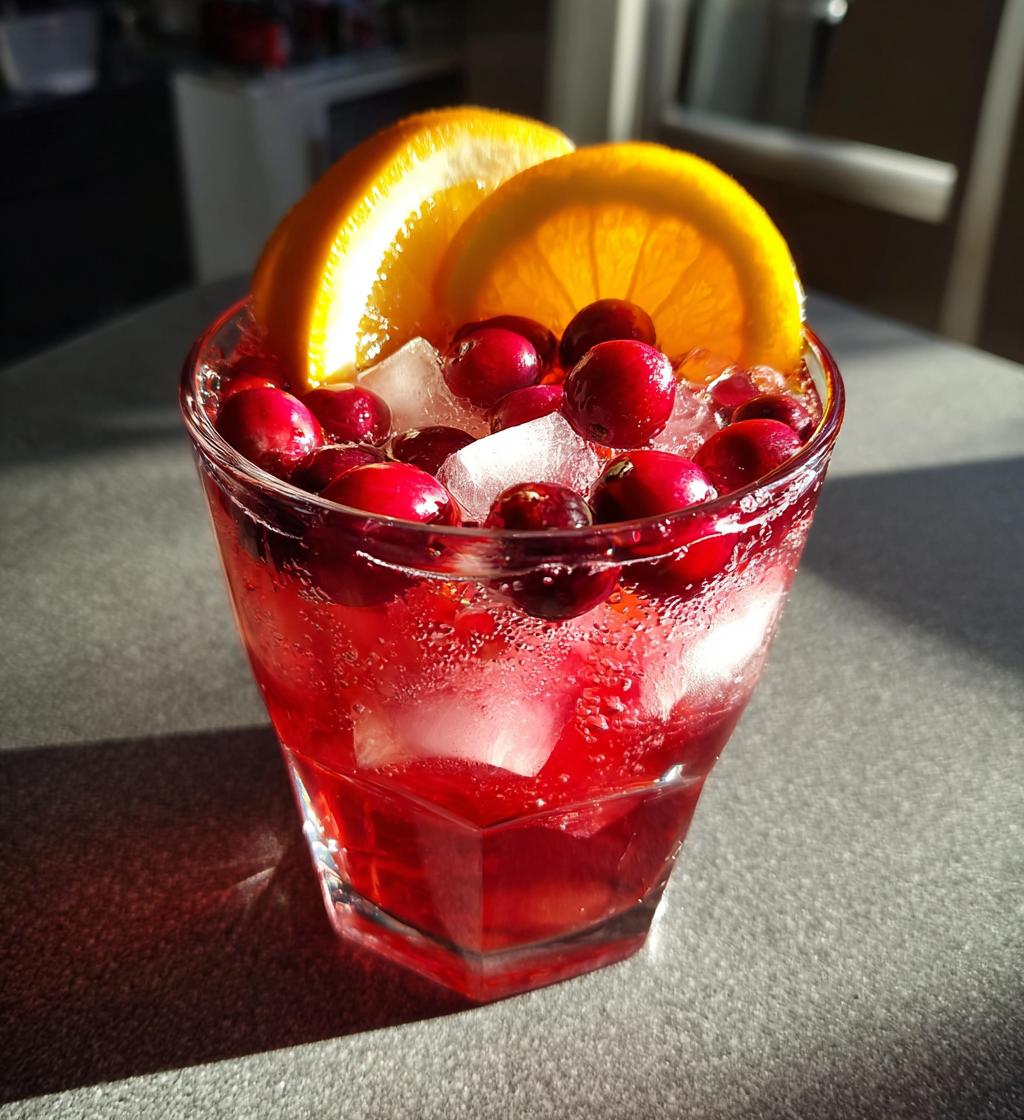 cranberry cocktails thanksgiving