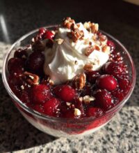 cranberry desserts thanksgiving