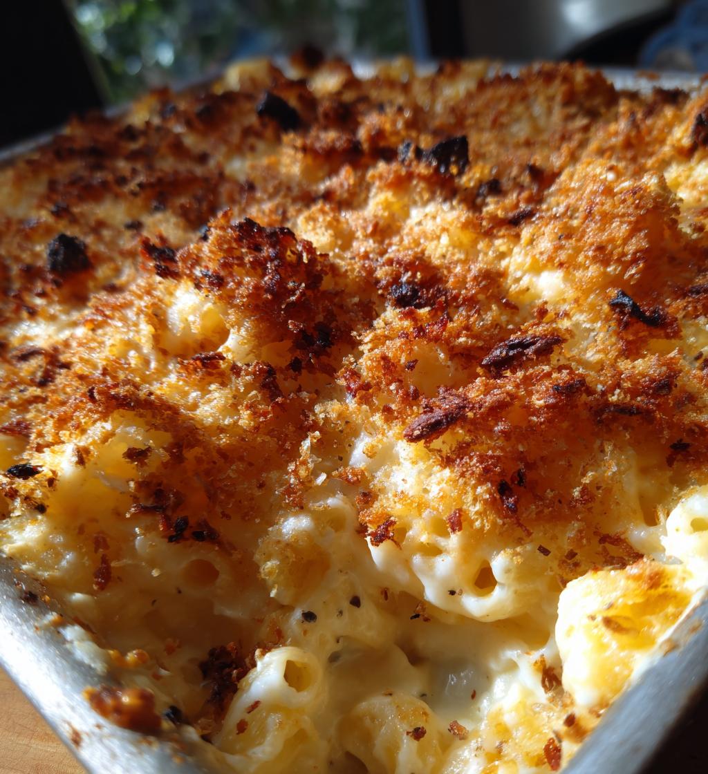 creamy baked mac and cheese