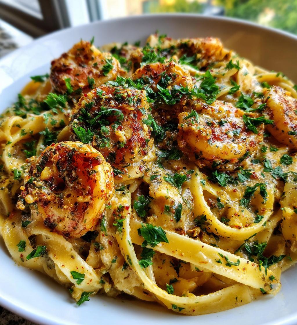 creamy cajun shrimp pasta