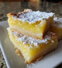 creamy lemon squares