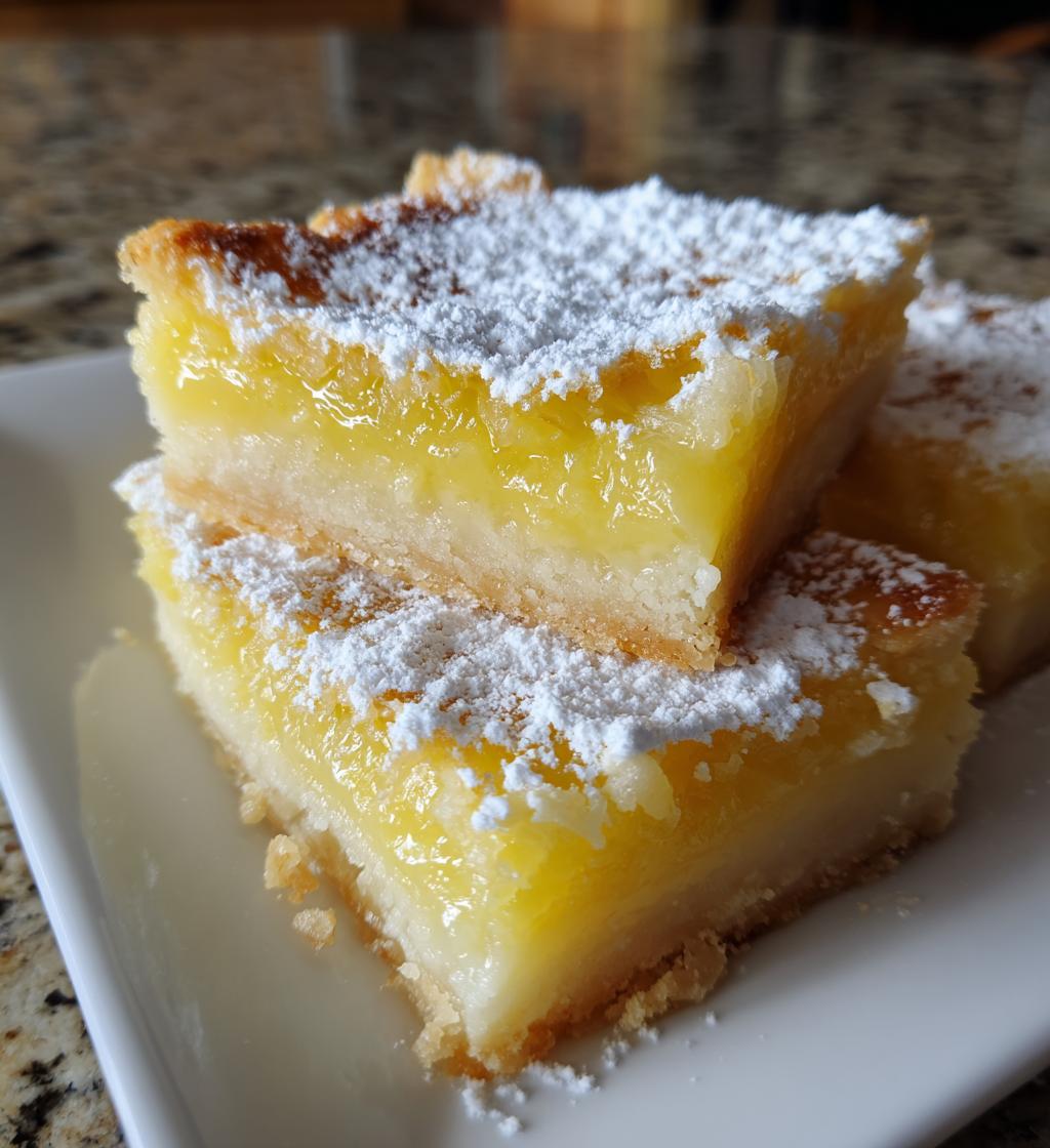 creamy lemon squares