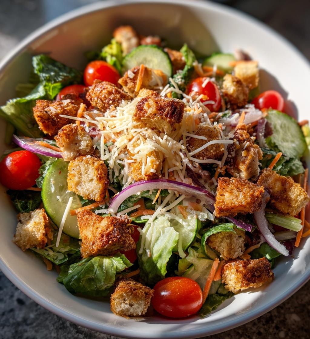 crispy chicken salad