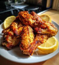 crispy lemon pepper wings